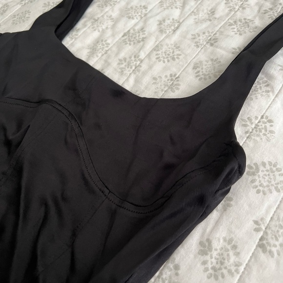 Satin crop top - Picture 2 of 4